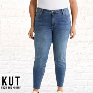 KUT from the Kloth Carlo Ankle Skinny Jean Size 14